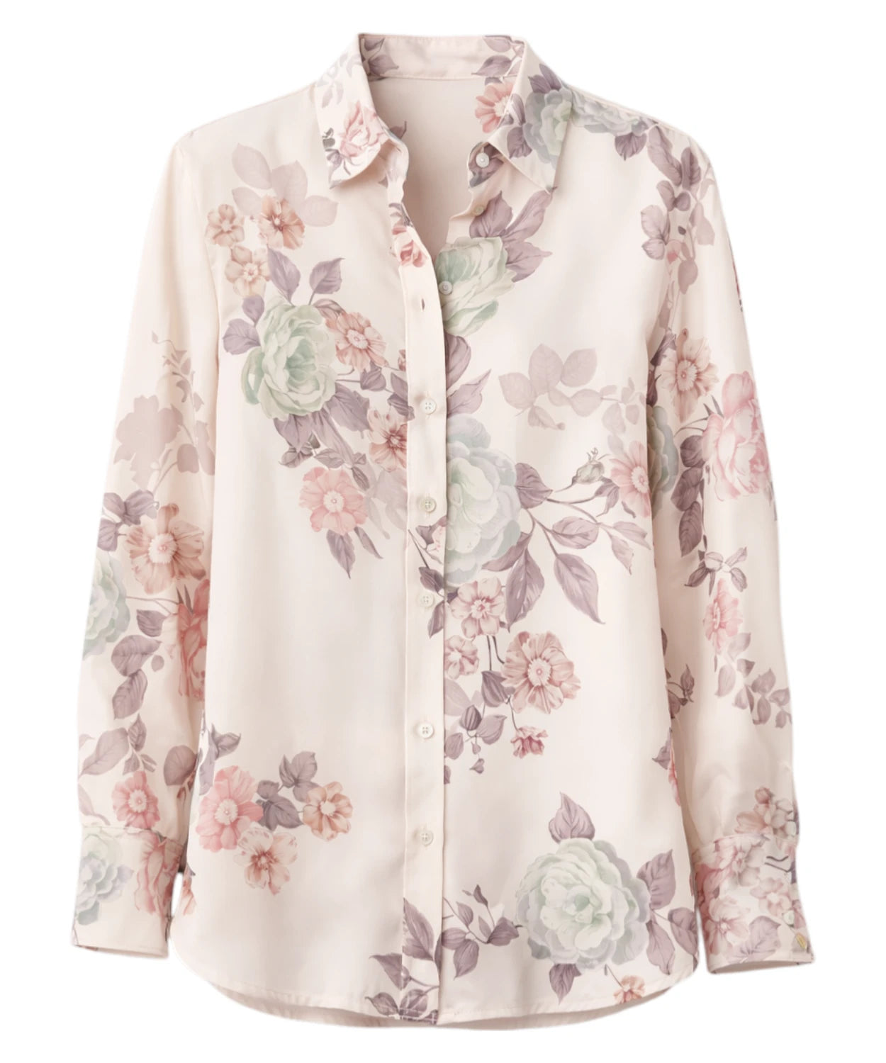 Camicia Marella SALVE in Seta con Stampa Floreale