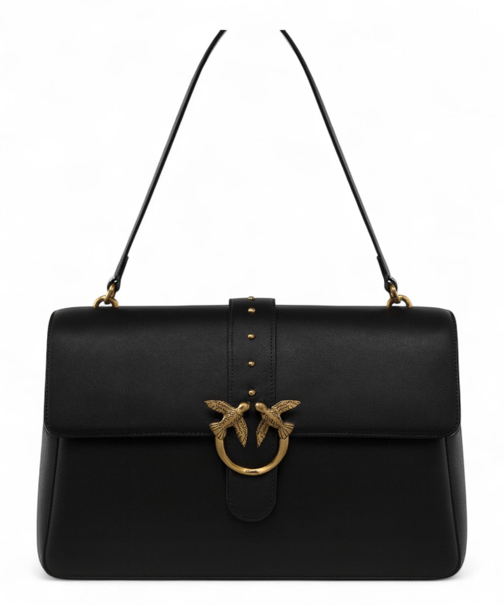 Extra Love Bag Slouchy in pelle-Pinko-Borse a spalla-Vittorio Citro Boutique