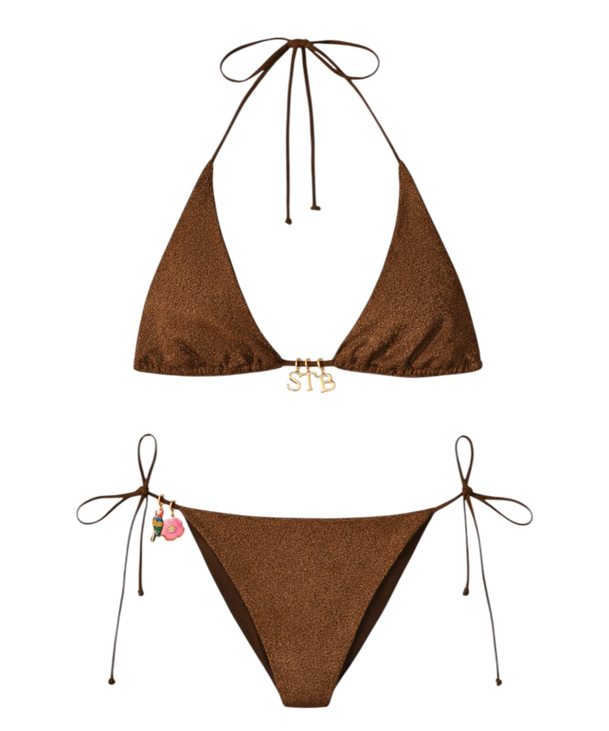 MC2 Saint Barth Guiana and Virgo Bikini with Charms