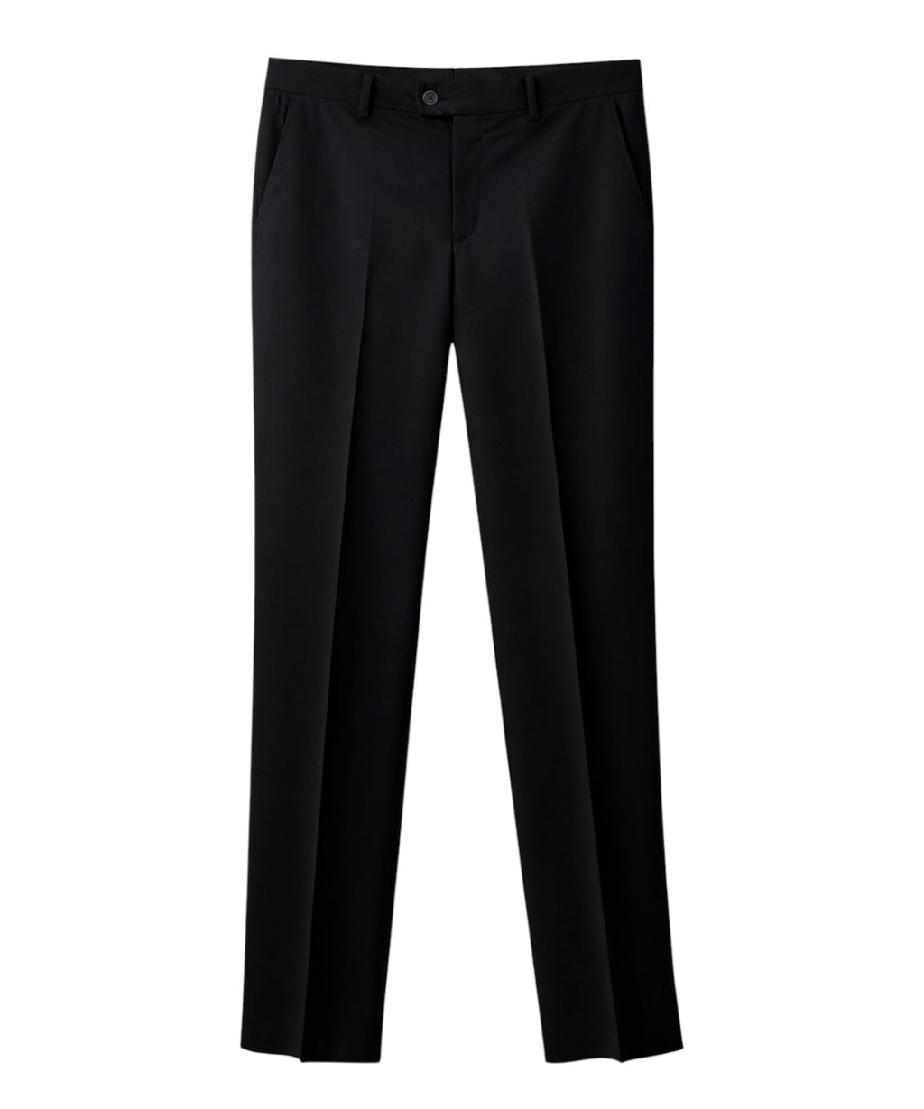 Havana & Co Men's Single-Breasted Suit with Satin Lapels