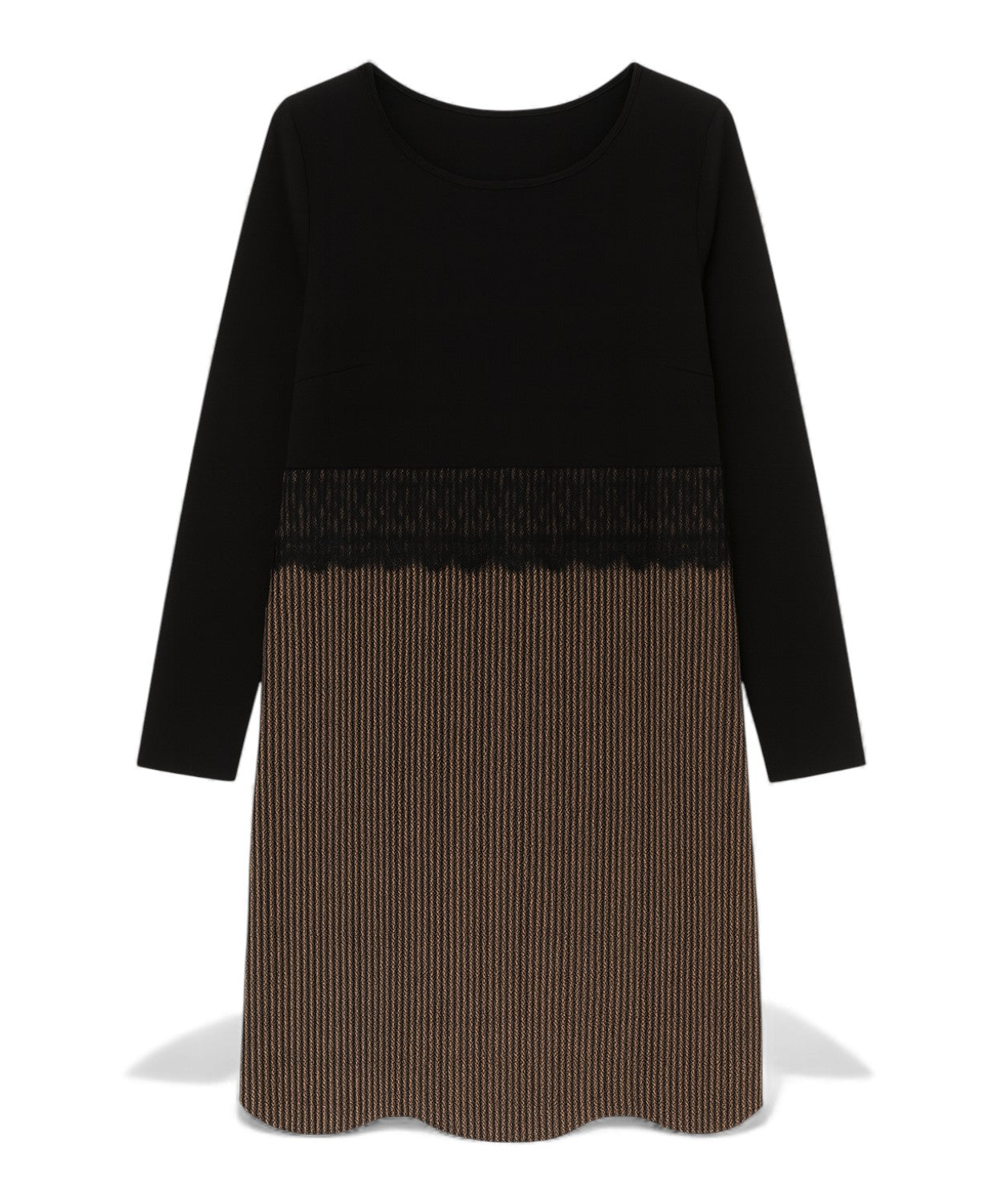 Blusa Tuwè Inserto Pizzo