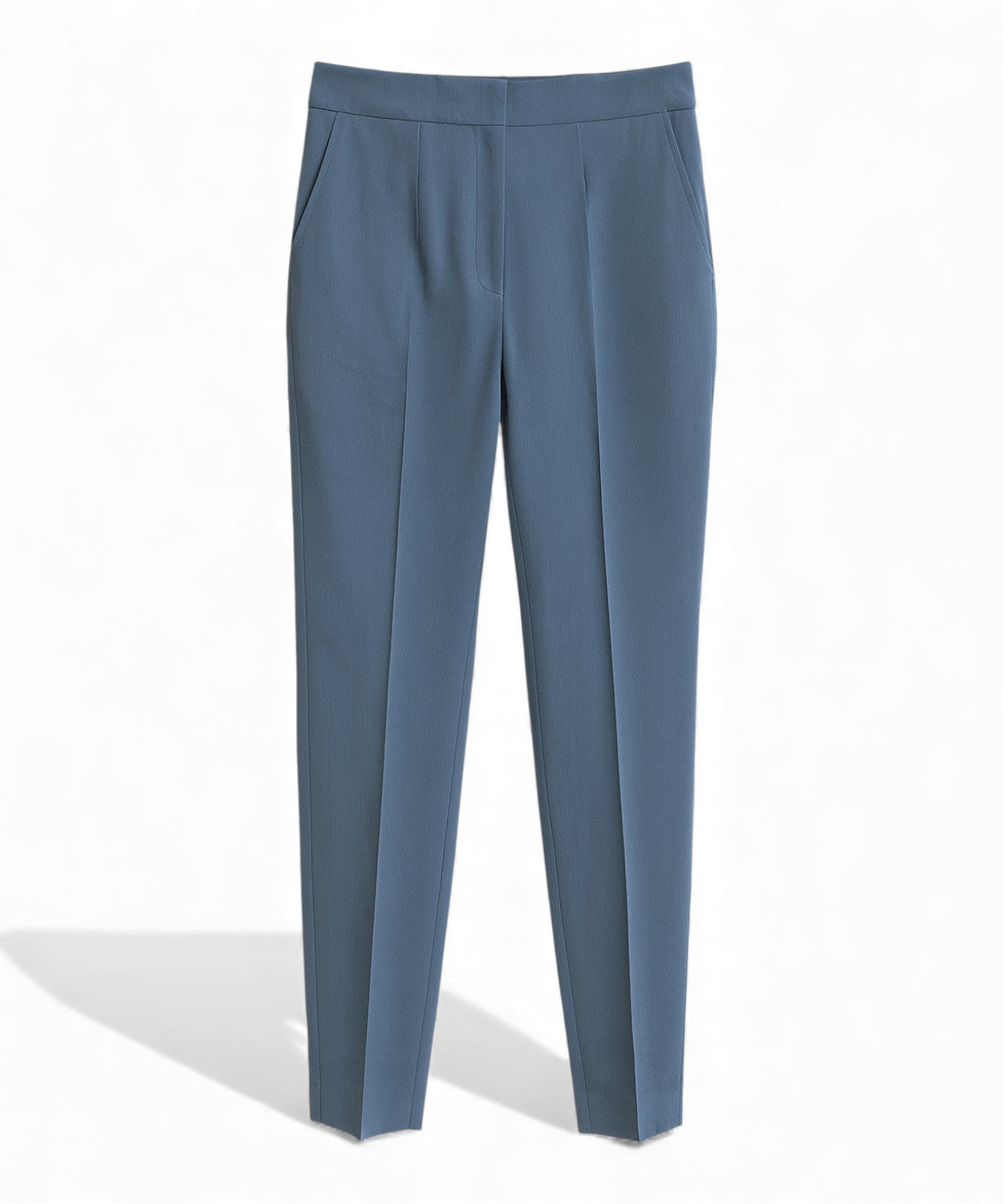 Pantalone Blubianco con Piega Centrale