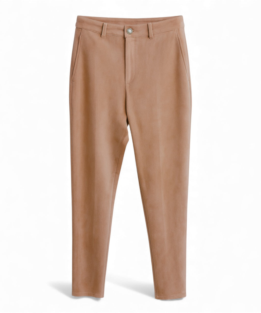 Chic 5-pocket knit trousers