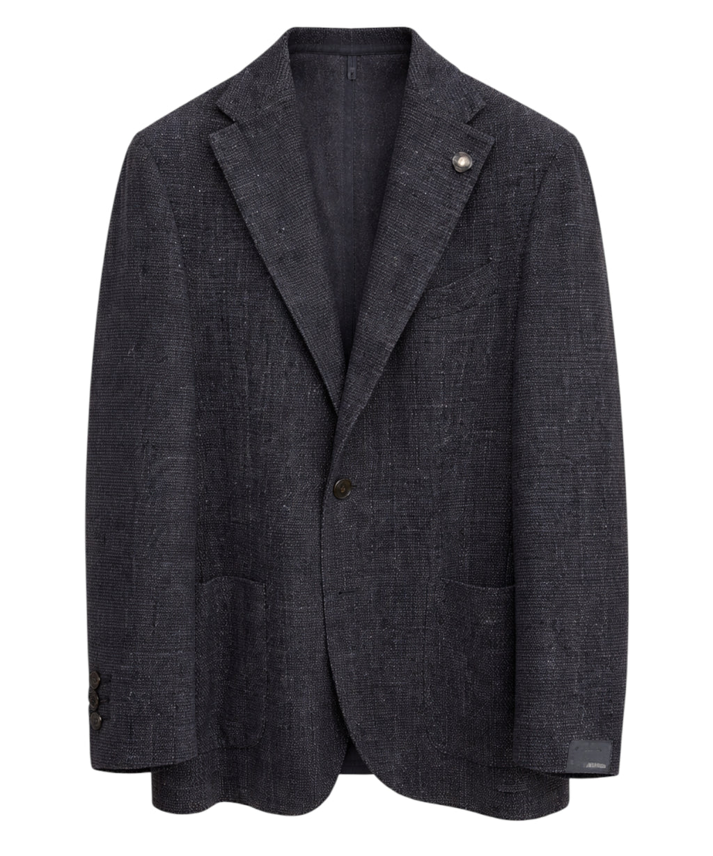 Men's Lardini Single-Breasted Cotton Jacket
