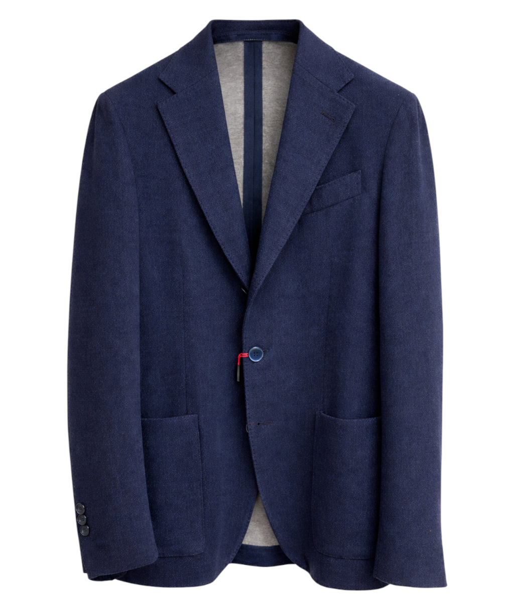 Lardini Single-Breasted Jersey Jacket