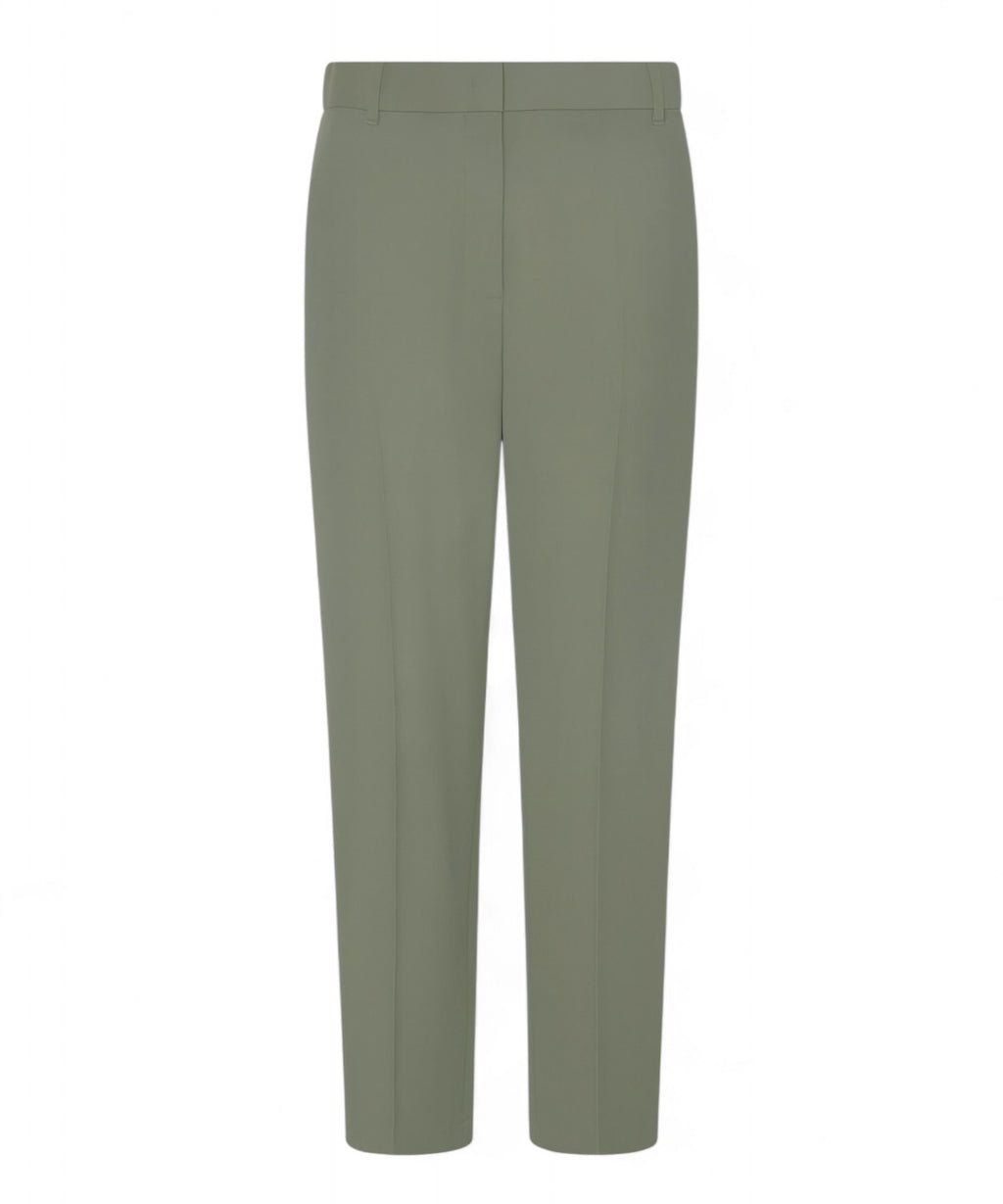 Pantalone slim in gabardina in pura lana-Pantaloni-Marella-Vittorio Citro Boutique