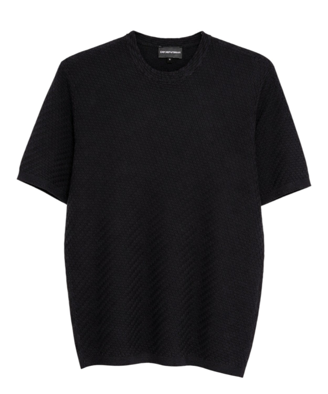 Emporio Armani T-shirt Uomo con Fantasia a Rilievo