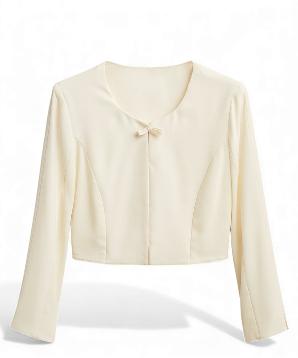 Tuwe Satin Jacket for Elegant Ceremonies