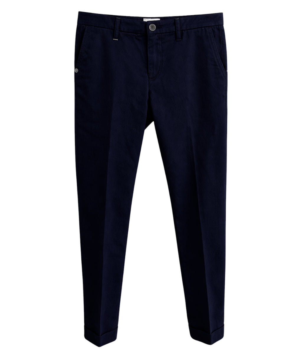 Men's Re-Hash pique trousers in blue