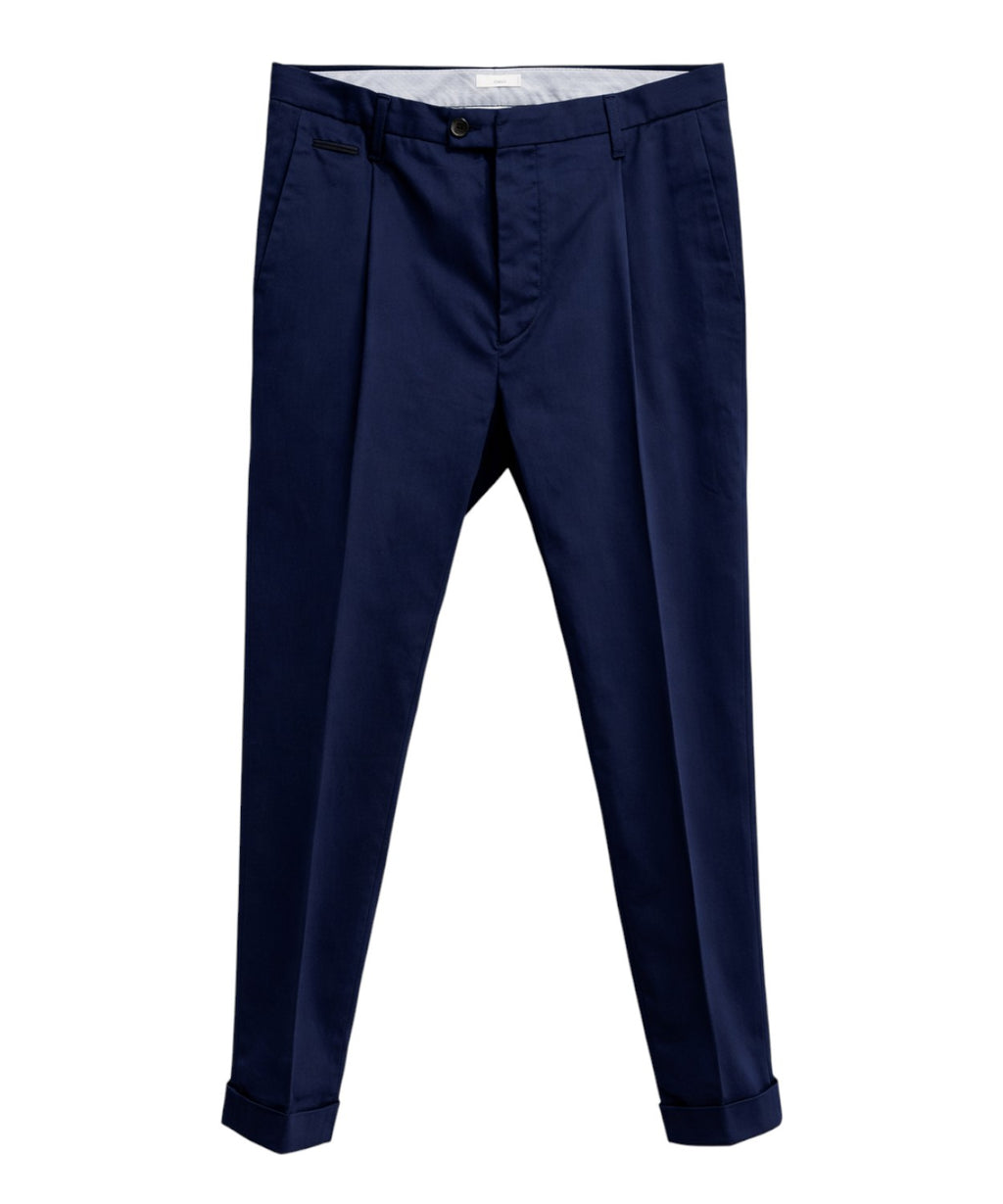 Men's Classic Blue Cotton Trousers Not To Be Found