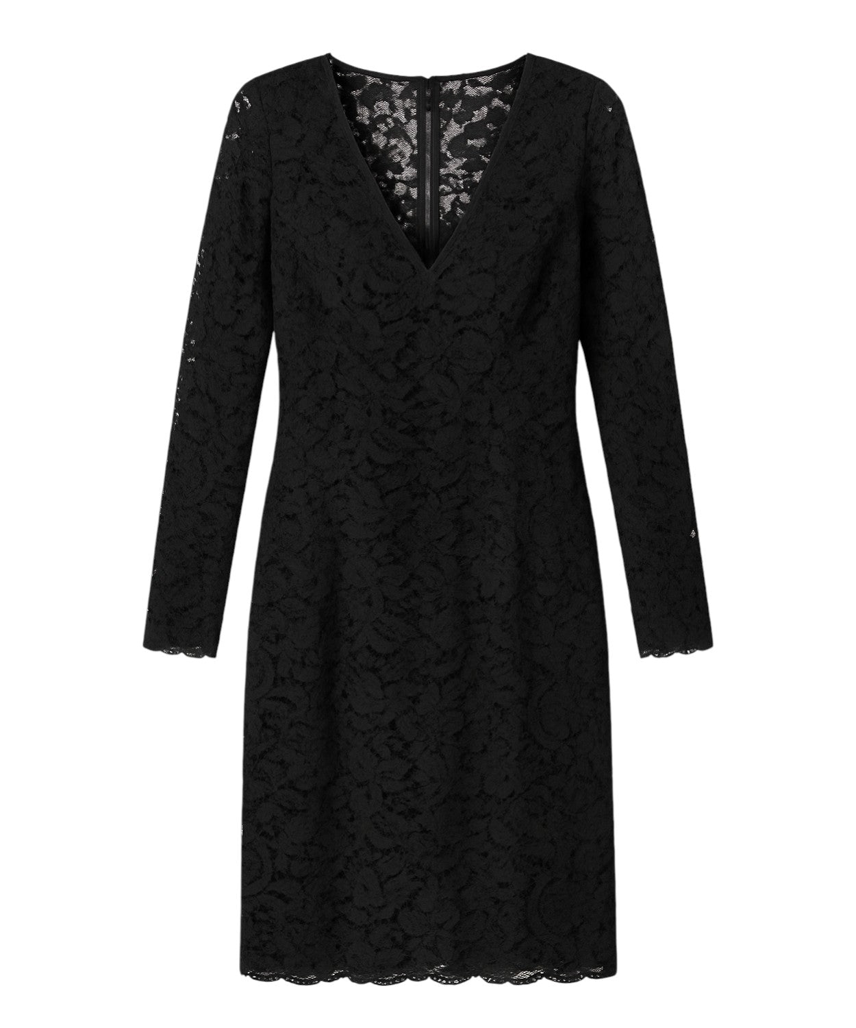 Abito in Pizzo a Maniche Lunghe