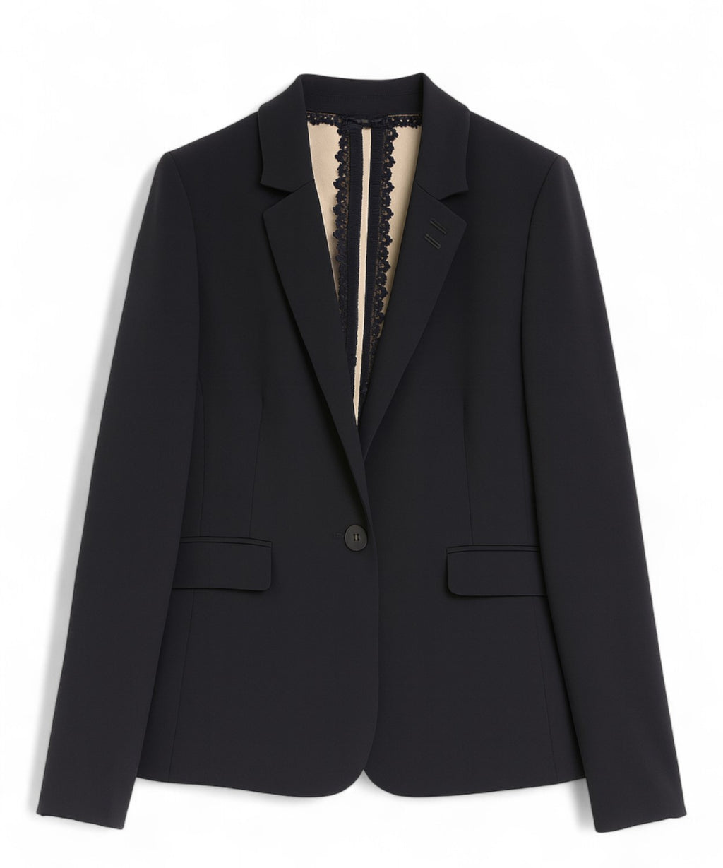 Rinascimento Blazer with Lace Detail