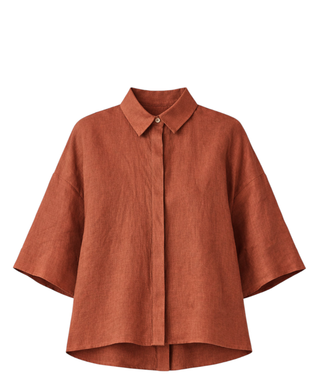 Camicia Donna RITO i hør MM Max Mara