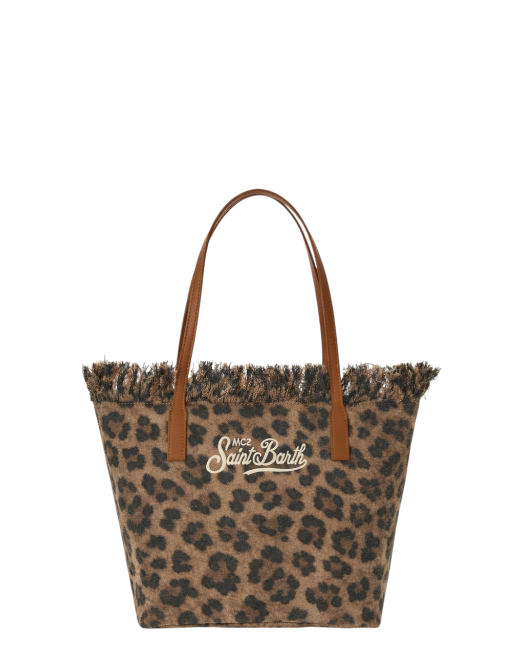 Torebka Shopper City Medium Leopard MC2 Saint Barth