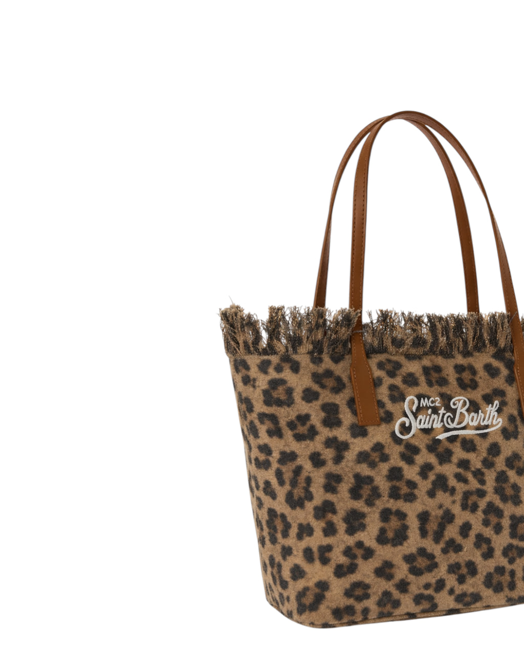 Torebka Shopper City Medium Leopard MC2 Saint Barth