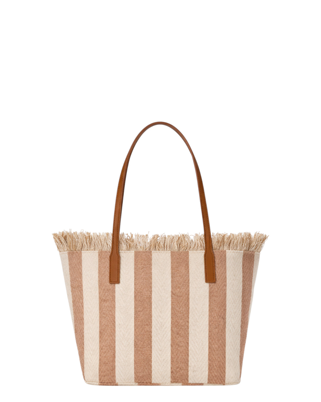 Borsa Shopper City Medium MC2 Saint Barth v pruhovaném plátně