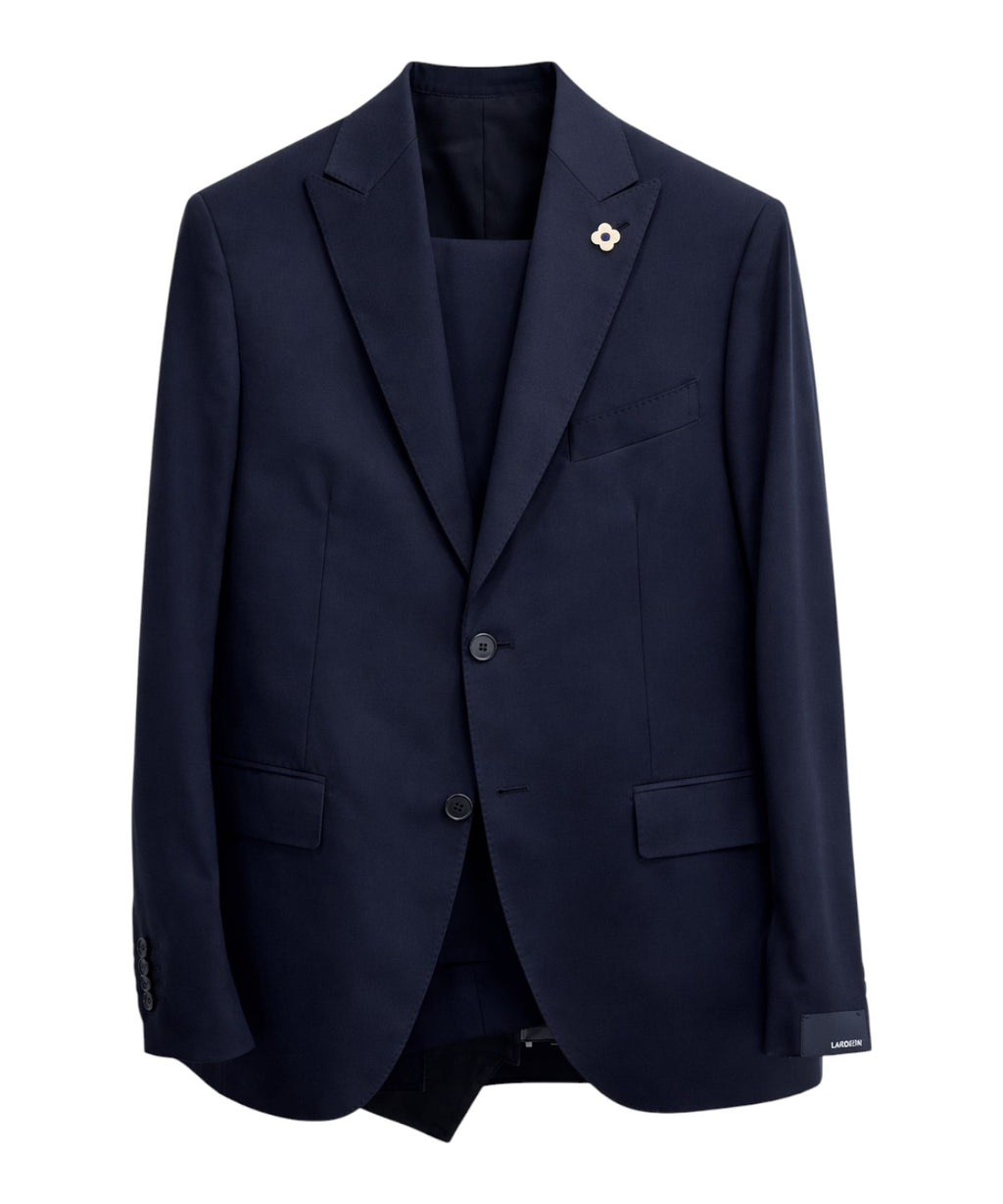 Lardini Single-Breasted Suit in Quality Cotton