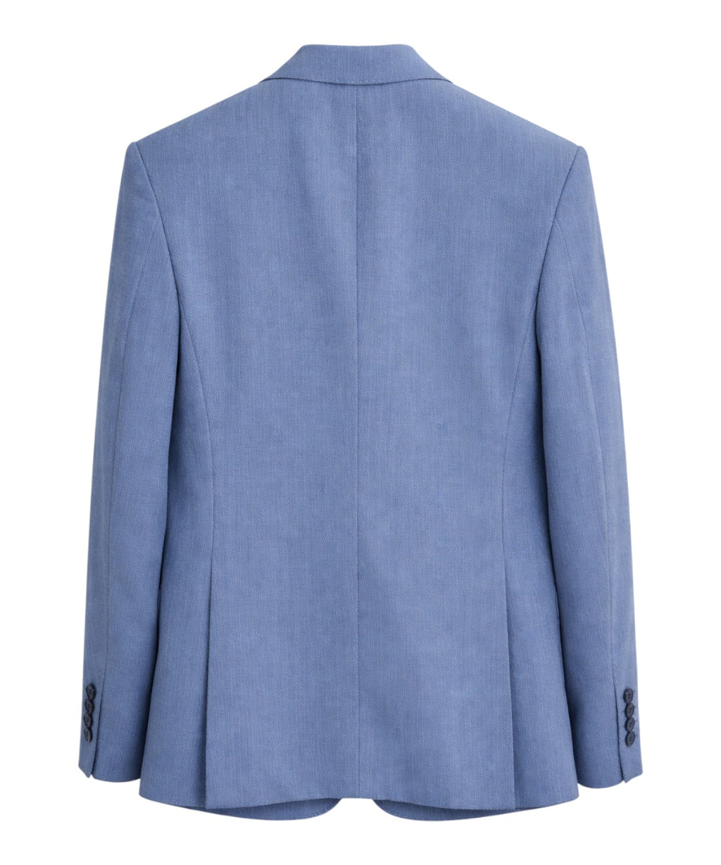 Men's Light Blue Cotton Suit by Alessandro Dell'Acqua