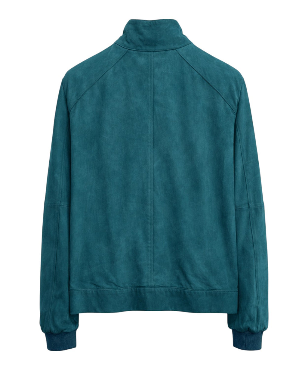 Suede bomber jacket Gallotti - Versatility and style
