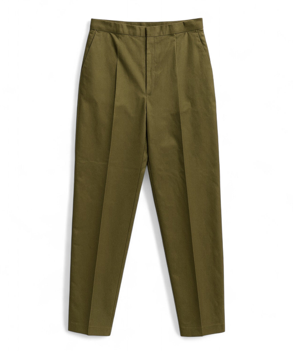 Linen Pleated Trousers