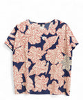 T-Shirt Tricot Chic con Stampa Floreale