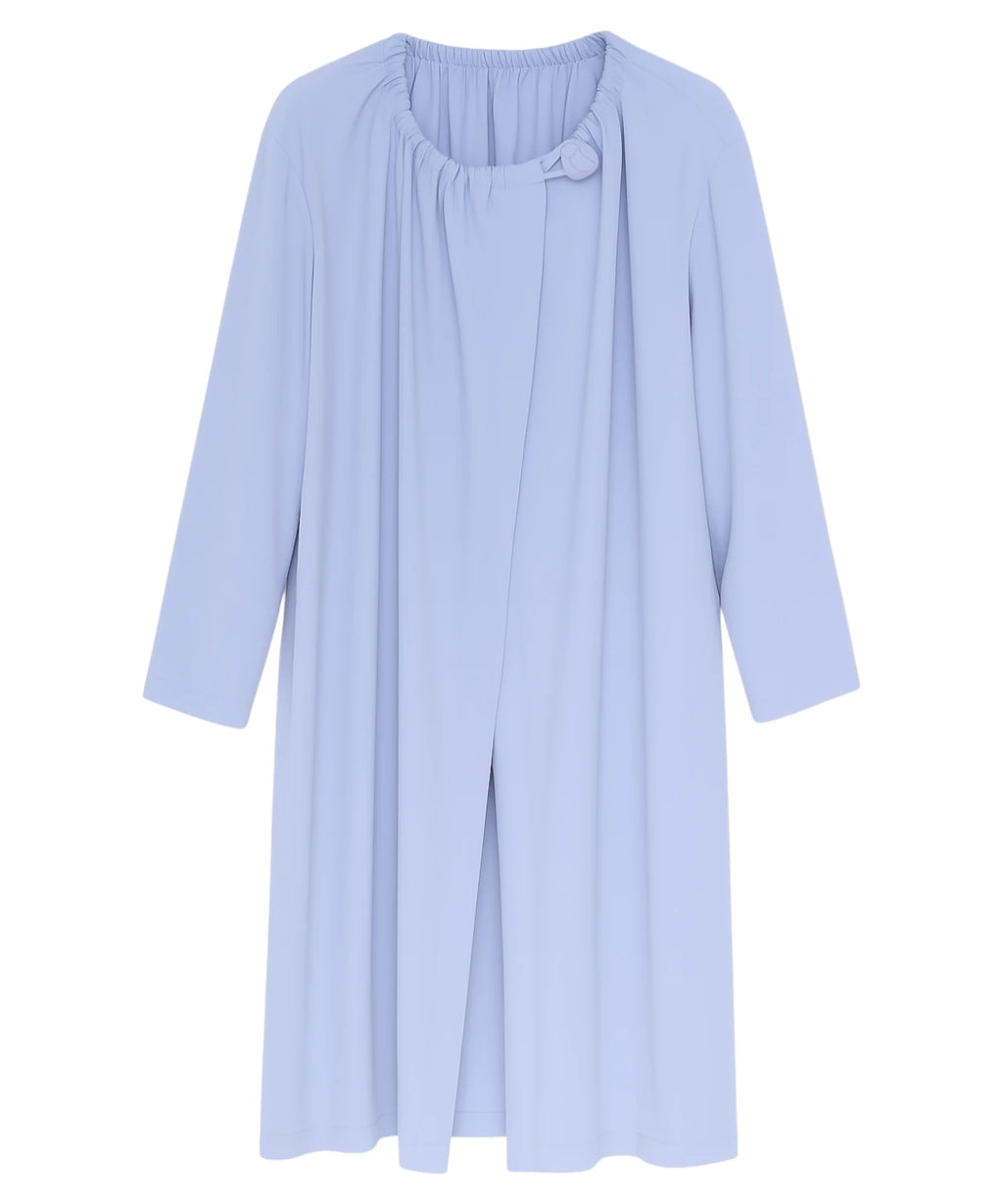 Giacca Lunga in Crepe-Emporio Armani-Giacche-Vittorio Citro Boutique