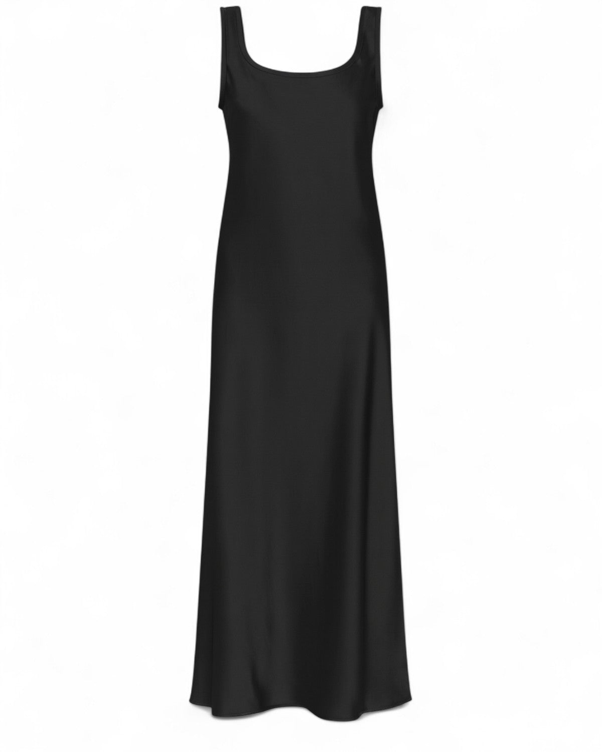 Slip dress in raso con spacco laterale-Marella-Abiti-Vittorio Citro Boutique