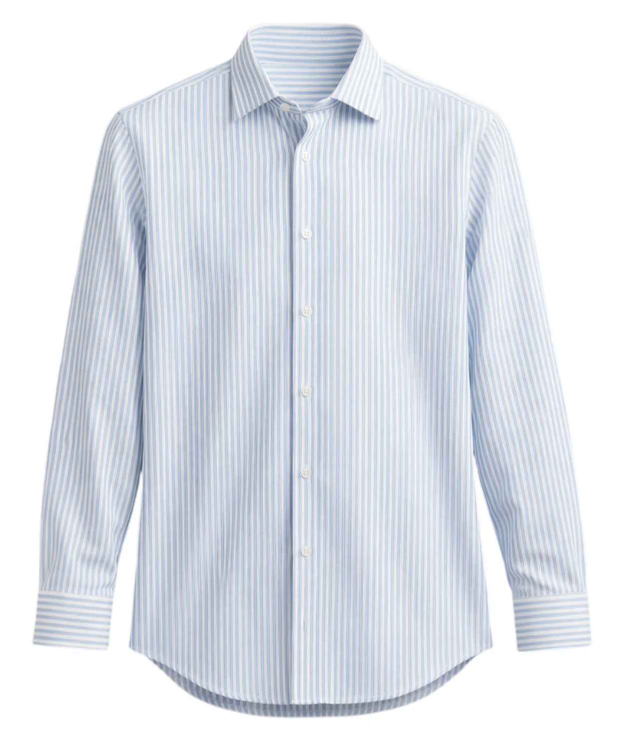 Camicia Uomo Righe Slim Fit Ingram con Stretch