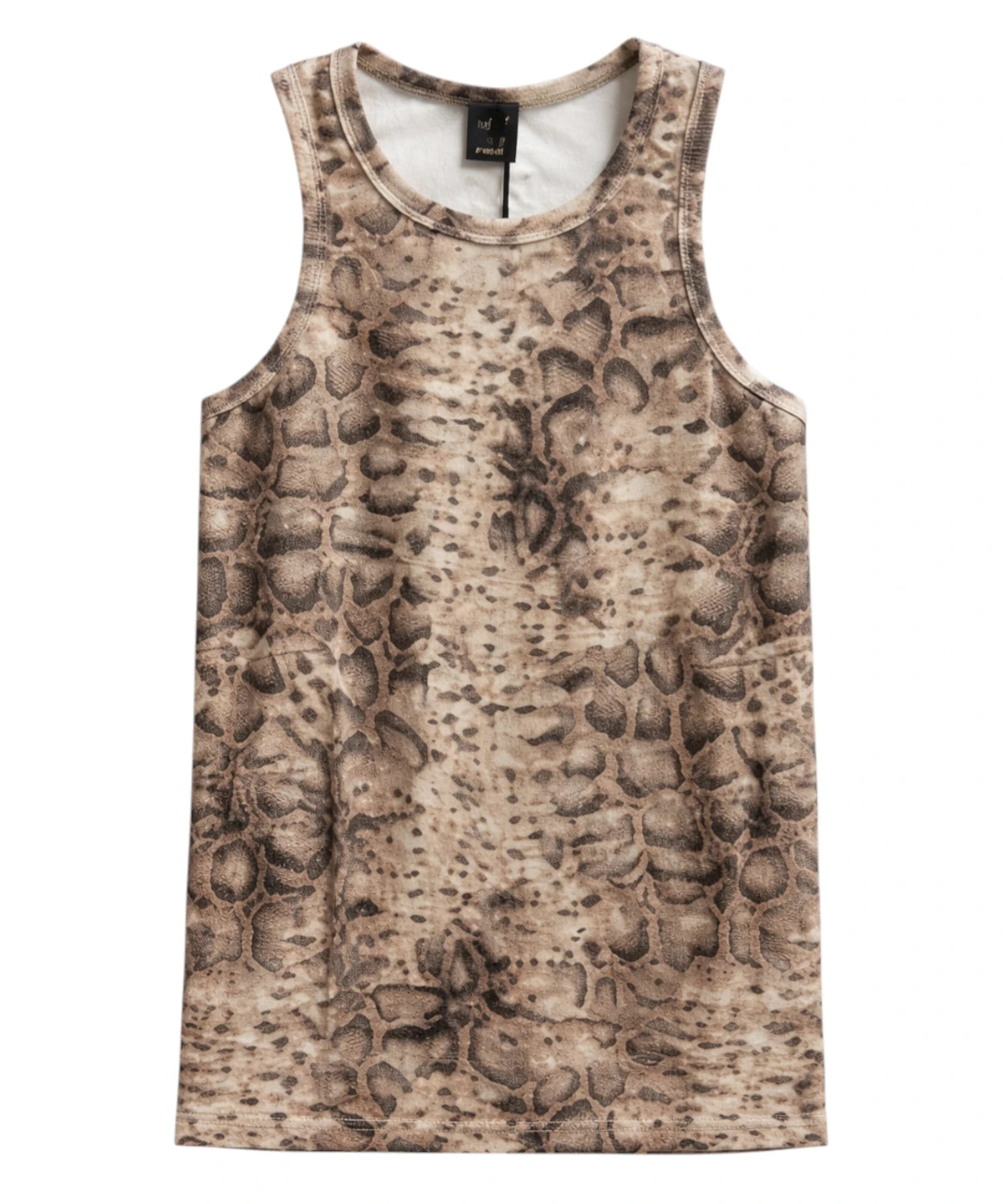 Pinko Canotta Belfiore con stampa pitonata