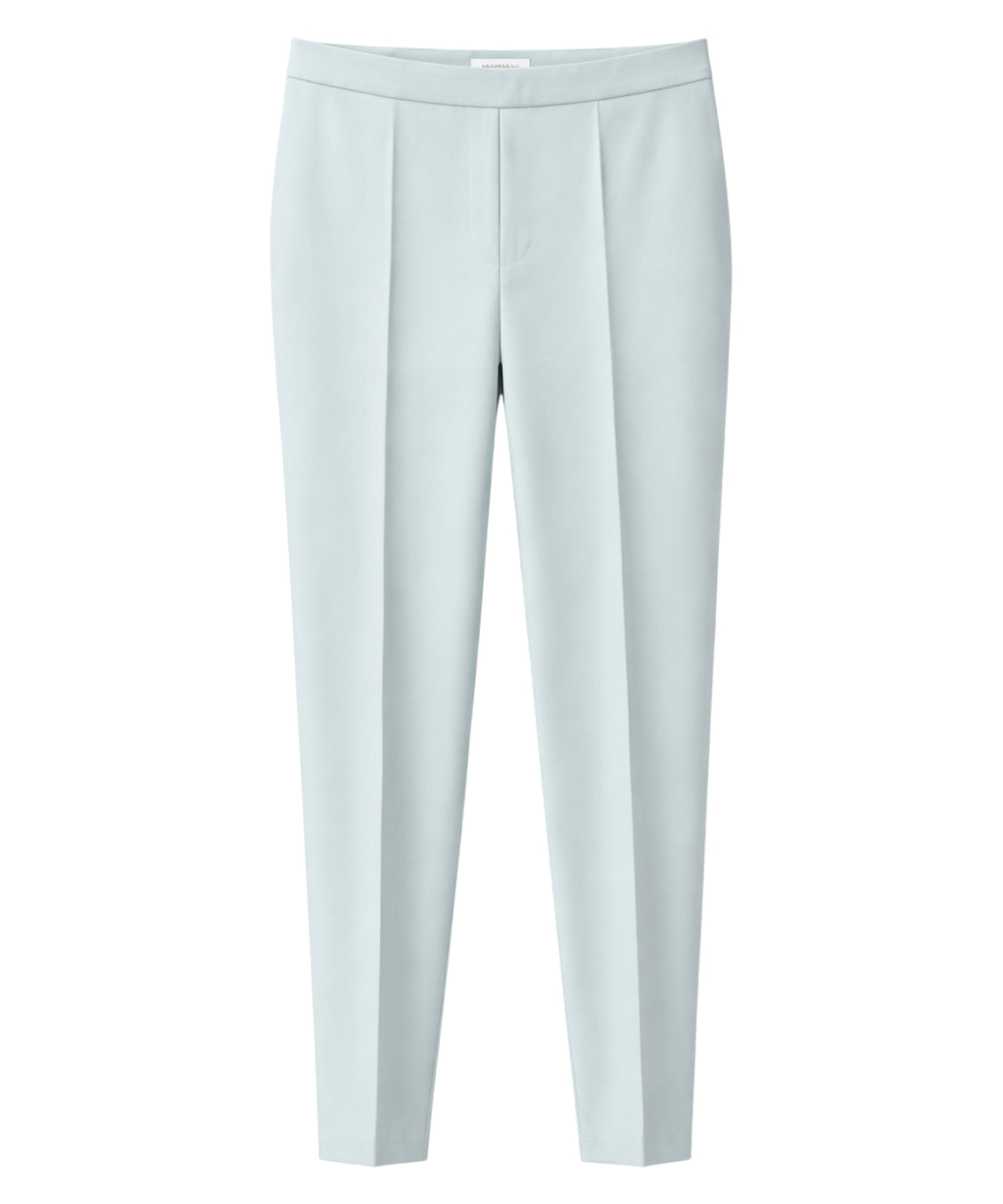 Blubianco Pleated Tailored Trousers