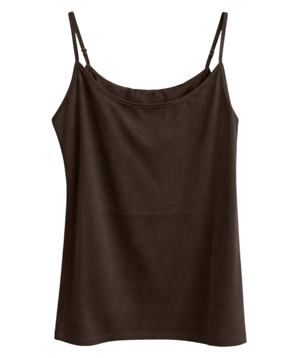 Chic Tricot Top with Straps