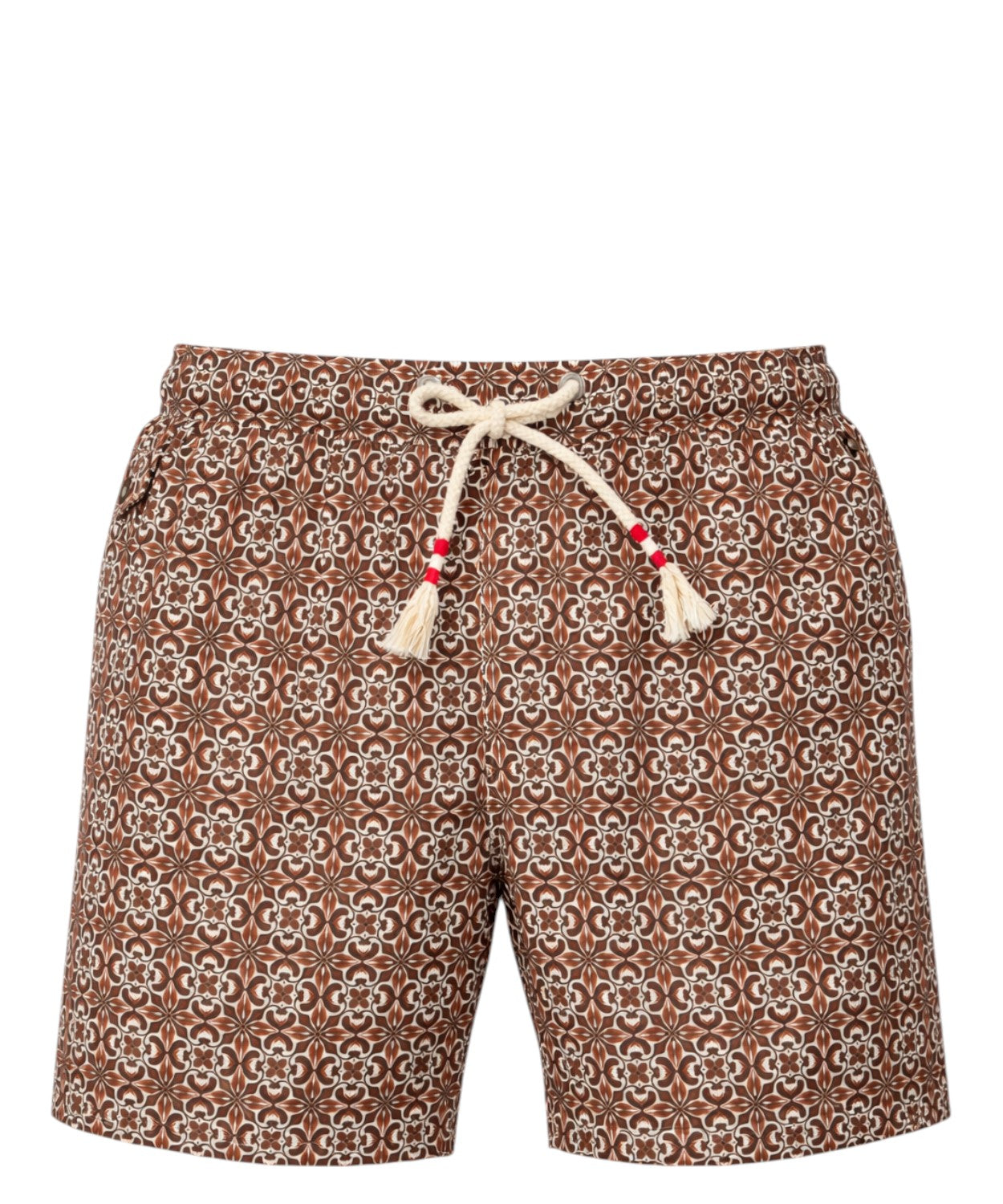 Men's boxer swim trunks MC2 Saint Barth with print