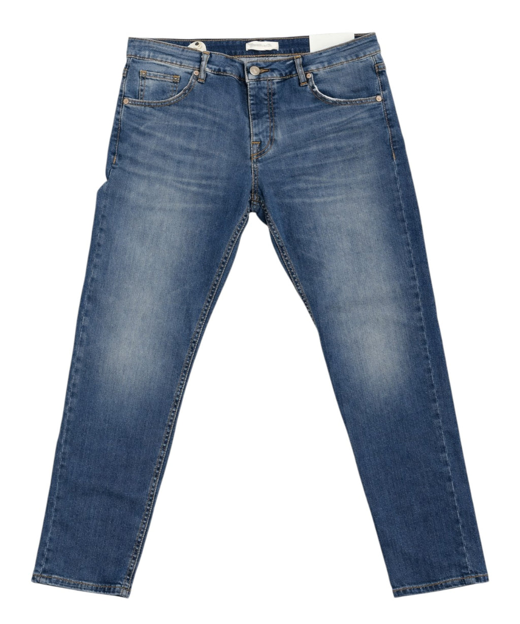 Jeans David slim fit en denim stretch para hombre