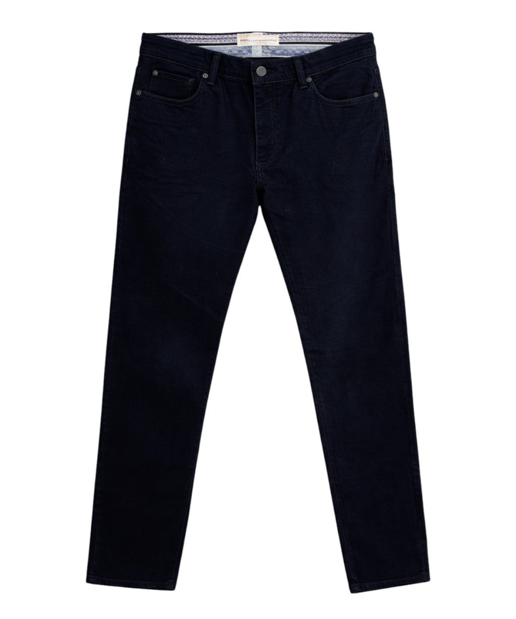BUGATTI Blue Thermo Cotton Trousers