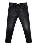 Jeans Slim Denim Nero MICHAEL COAL