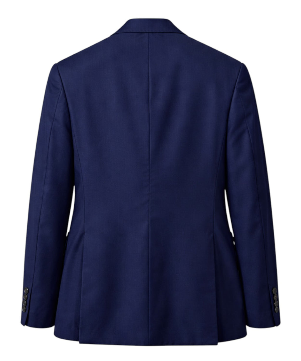 Double-Breasted Suit in 100% Wool for Ceremonies and Office