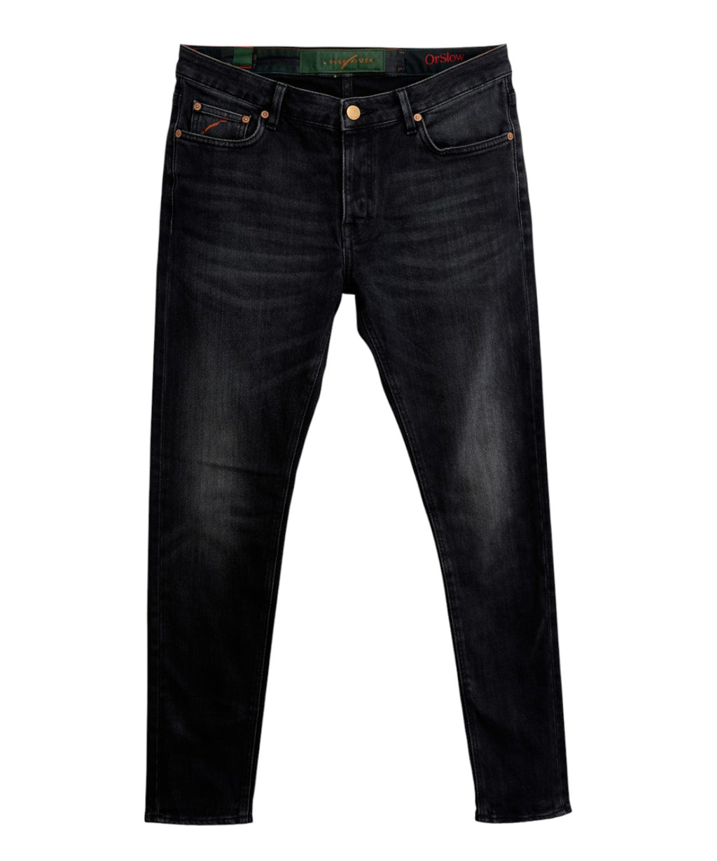 Men's black slim fit jeans HAND PICKED