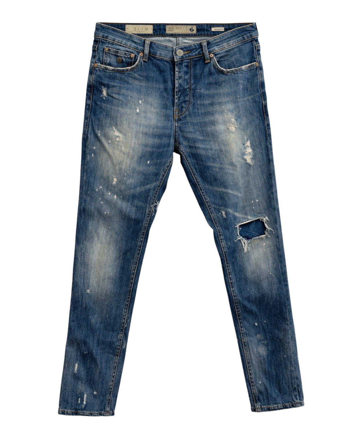 Jeans C Plus Destroyed slim fit
