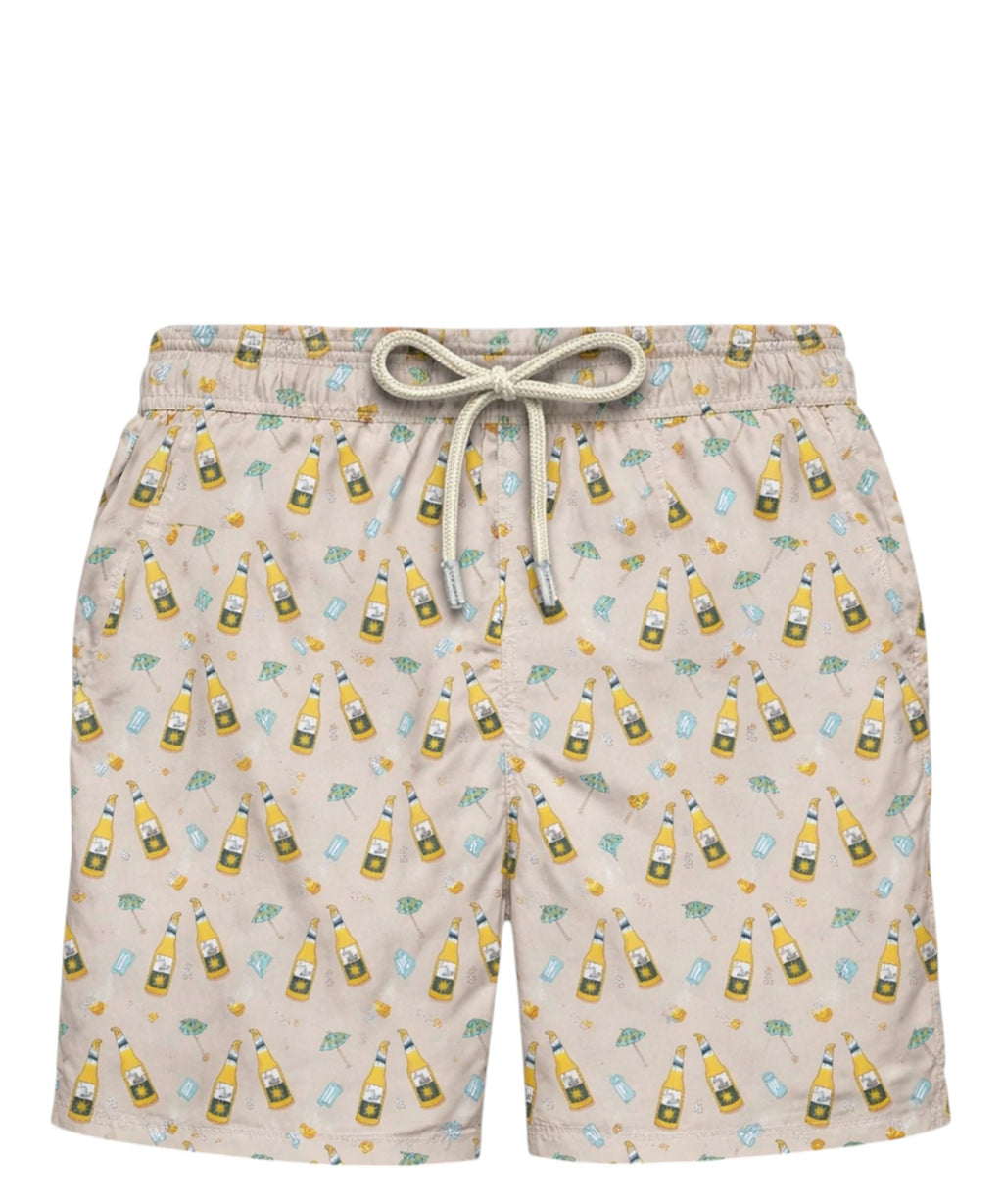 Men's MC2 Saint Barth Ultralight Swimsuit with Pattern
