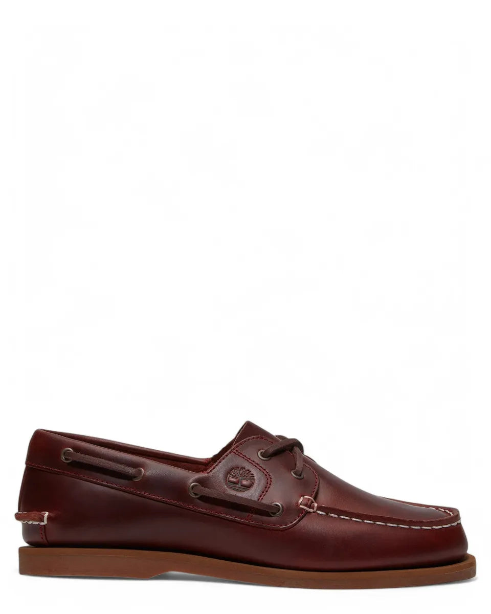 Scarpe da Barca Classic in Pelle Beige-TIMBERLAND-Mocassini-Vittorio Citro Boutique