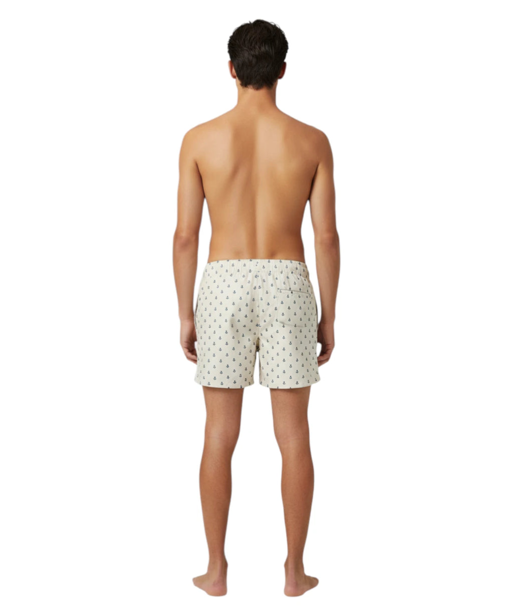 MC2 Saint Barth Men's Ultralight Patterned Swim Trunks
