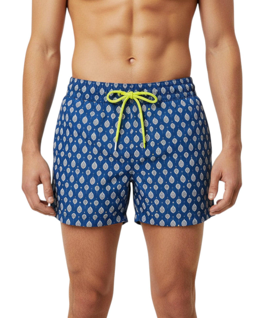Men's MC2 Saint Barth Ultralight Swimsuit with Pattern