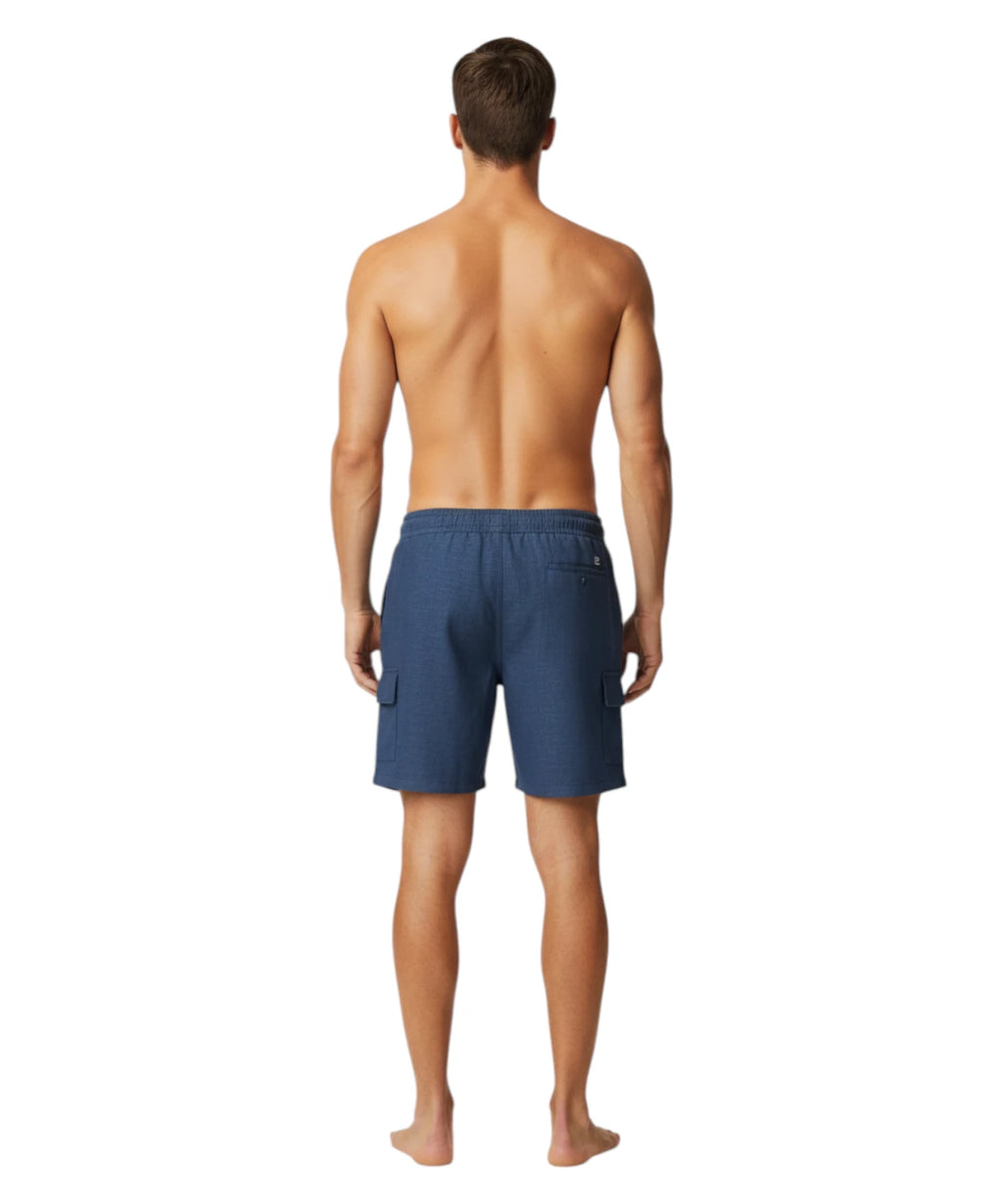 MC2 Saint Barth Men's Marseille Linen Bermuda Shorts