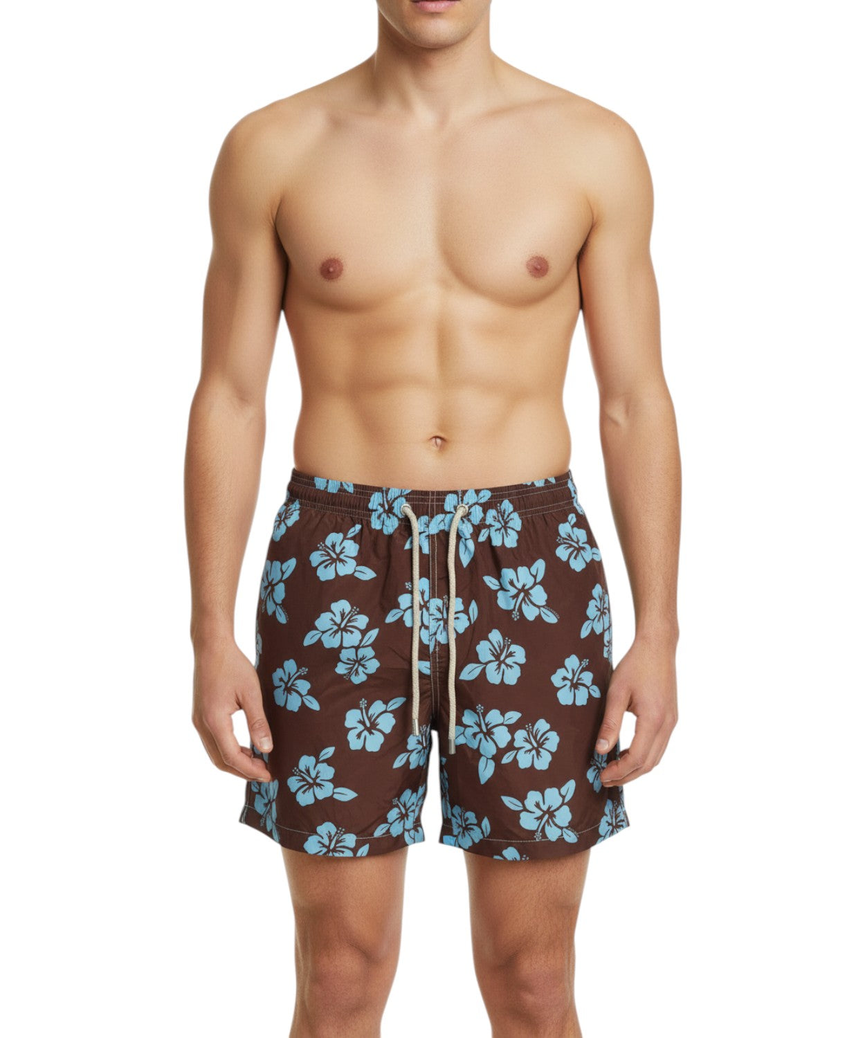 Men's MC2 Saint Barth Ultralight Floral Swimsuit