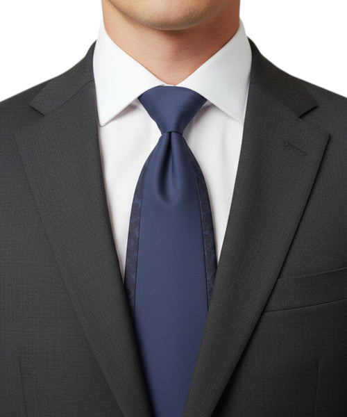 Men's Ceremony Plastron in Cotton with Jacquard