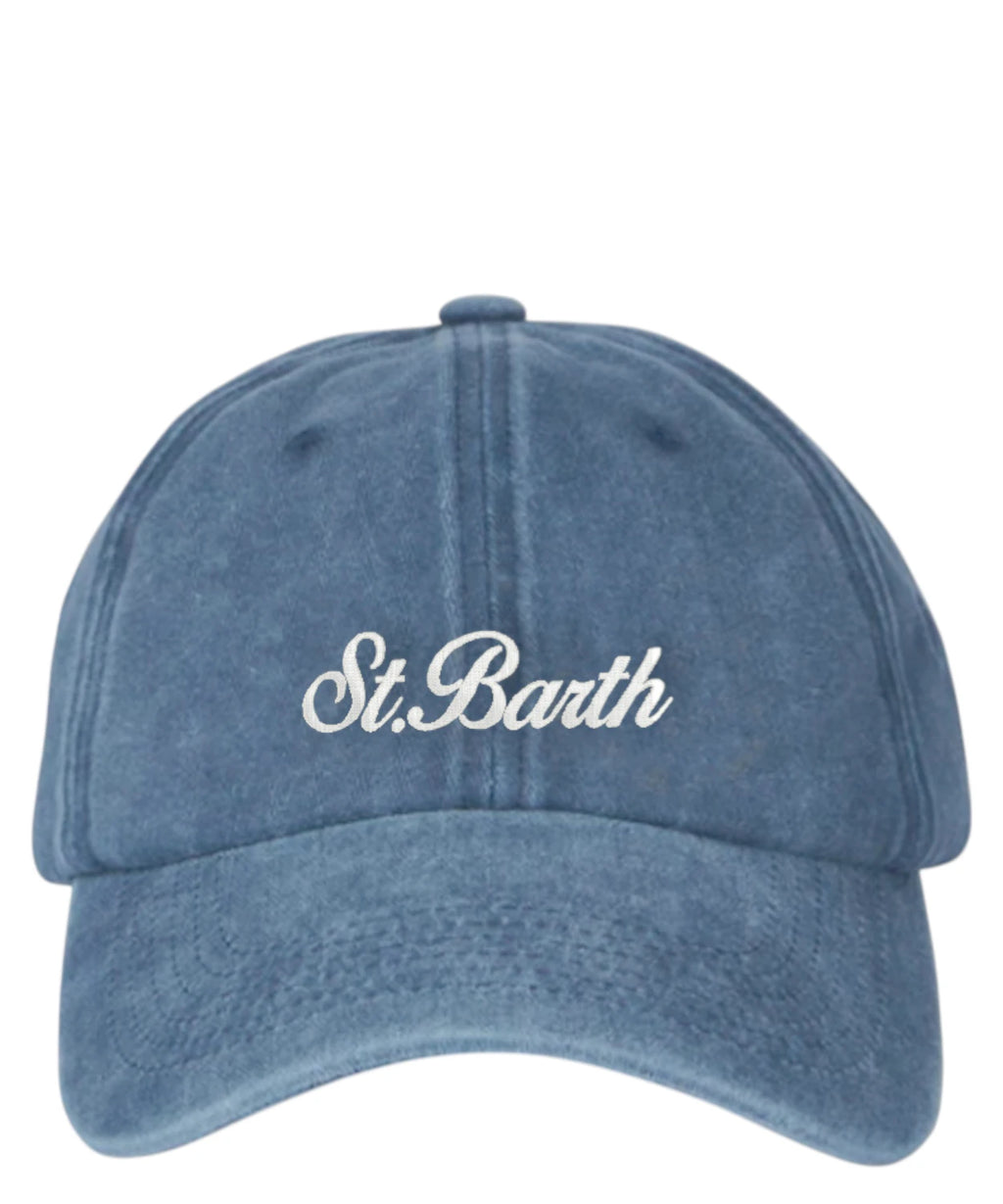Denimová čepice MC2 Saint Barth s logem