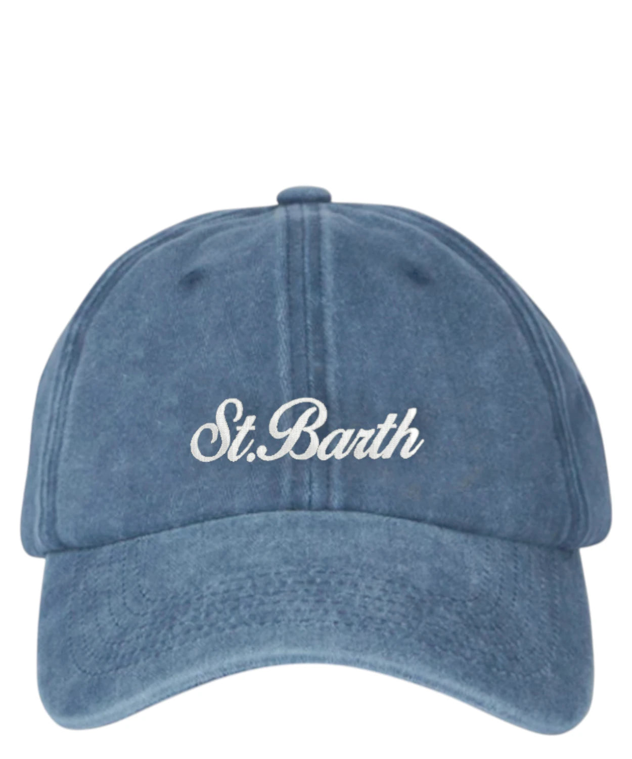 Berretto Denim MC2 Saint Barth con Logo