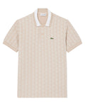 Polo Uomo Jacquard Lacoste con Monogramma