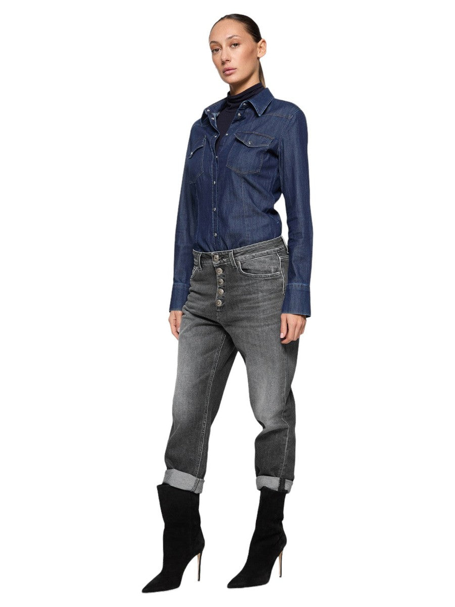Jeans Koons nero-Dondup-Jeans-Vittorio Citro Boutique