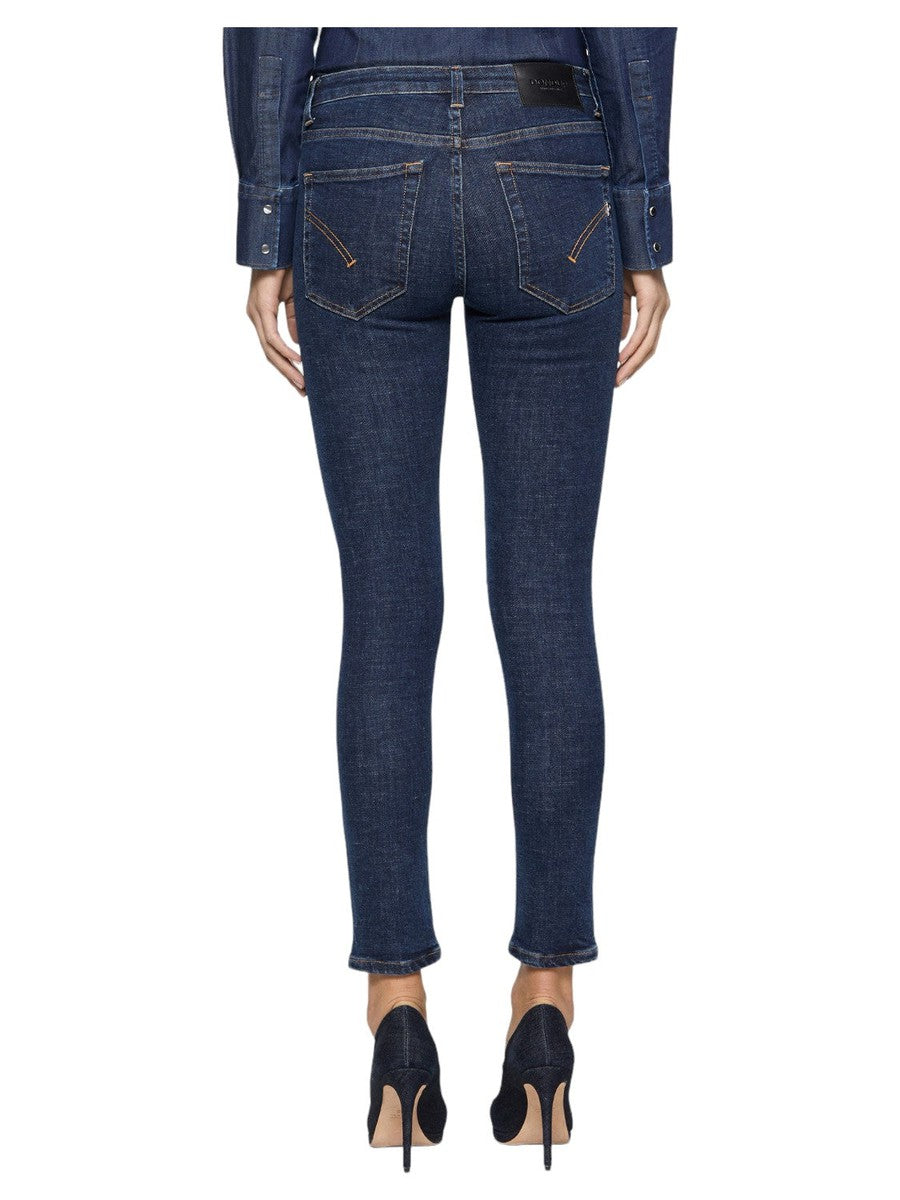 Jeans Skinny Iris bottoni gioiello-Dondup-Jeans-Vittorio Citro Boutique